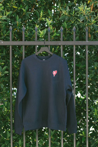 Crew neck sweatshirt - NAVY